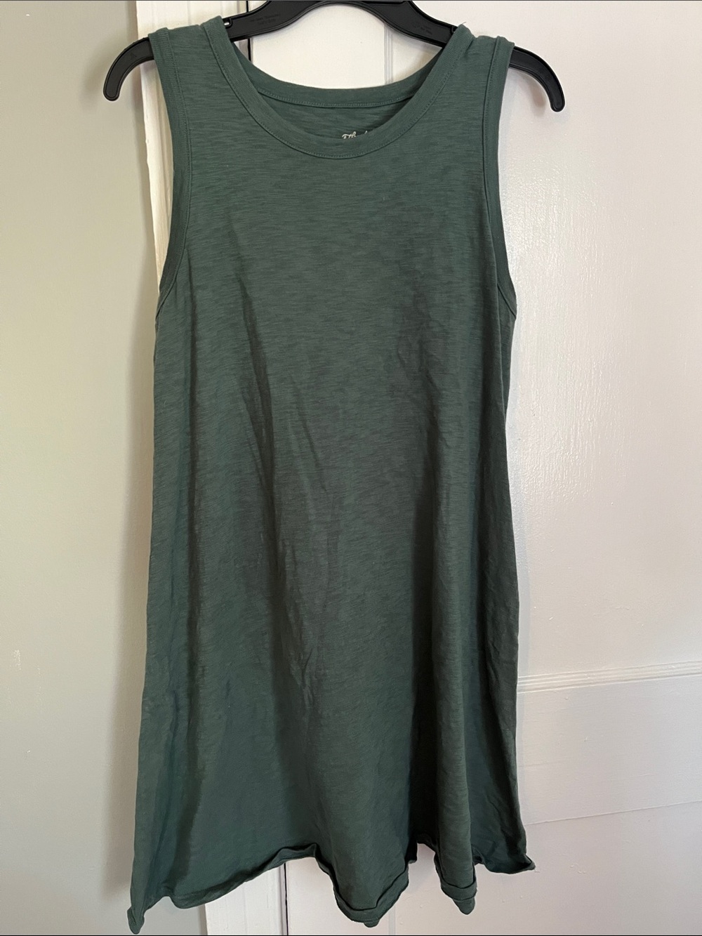 Universal Thread Sleeveless Mini Dress in Deep Green